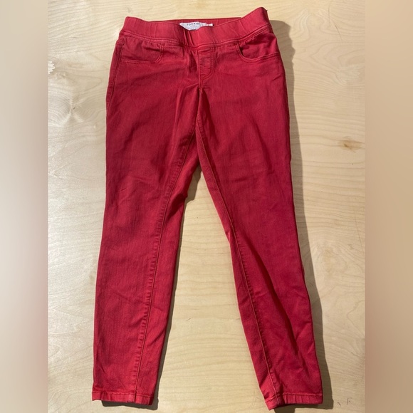 Torrid Lean Jean Vibrant Red Skinny Jeans Size 00R (NA) - Picture 2 of 8